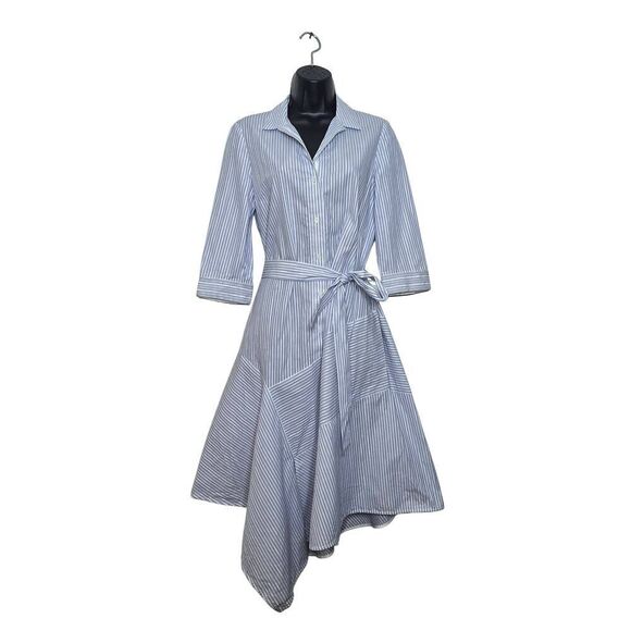 Lafayette 148 Casimir Shirt Dress Hankerch… - Picture 2 of 10